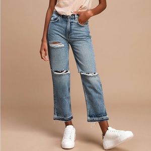 Free People Lita Distressed Jeans